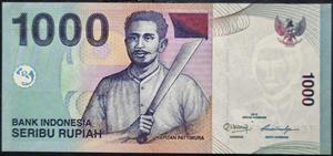 Indonesia 1000 Rupiah 2000~2016