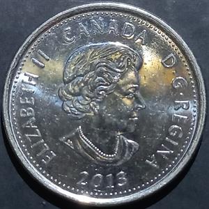Canada 25 Cents 2013 Laura Secord