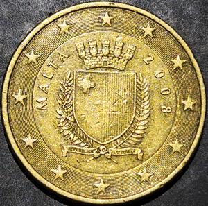 Malta 50 Euro Cents 2008~2026