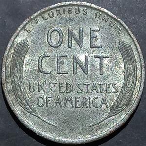 USA 1 Cent 1943 Steel San Francisco