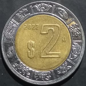Mexico 2 Peso 1996~2024