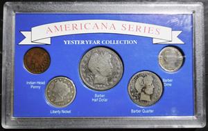 USA Silver Coins Set 1898~1914
