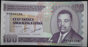 Burundi 100 Francs 2010~2024