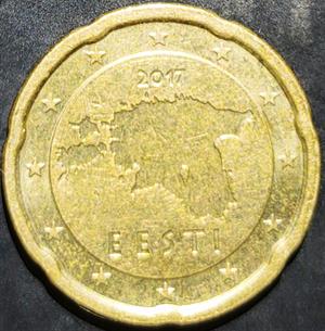 Estonia 20 Euro Cents 2011~2026