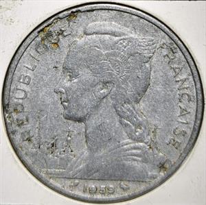 Djibouti 5 Francs 1959~1965