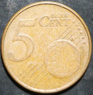 Luxembourg 5 Euro Cents 2002