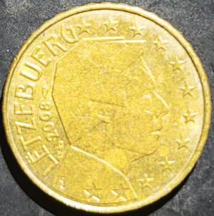 Luxembourg 10 Euro Cent 2007, 2008