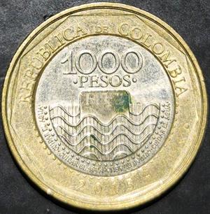 Colombia 1000 Pesos 2012~2026