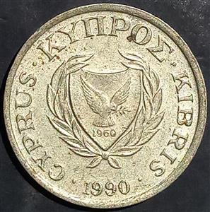 Cyprus 1 Cent 1985~1994