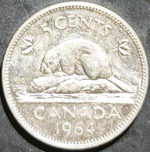 Canada 5 Cents 1963~1964