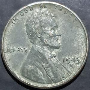 USA 1 Cent 1943 Steel San Francisco