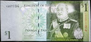 Tonga 1 Pa'anga 2009