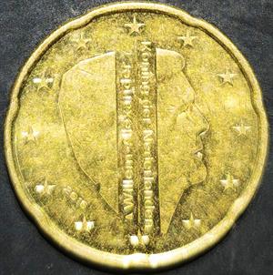 Netherlands 20 Euro Cents 2015~2017
