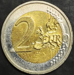 Belgium 2 Euros 2024 Cancer