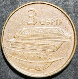 Azerbaijan 3 Qapik 2006