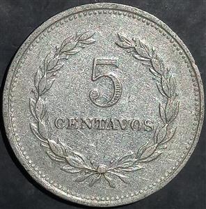 El Salvador 5 Centavos 1976~1984