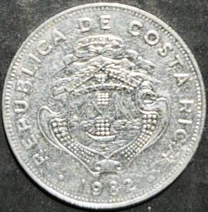 Costa Rica 50 Centimos 1982~1990