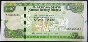 Ethiopia 10 Birr 2020