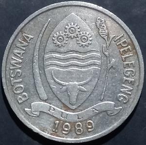 Botswana 10 Thebe 1976~1989