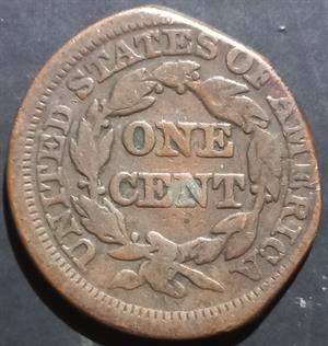 USA 1 Cent 1839~1857