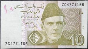 Pakistan 10 Rupees 2006~2026 Yaseen Anwar