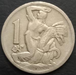Czechoslovakia 1 Krona 1922~1938