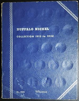 USA Buffalo Nickels Empty Book 1913~1938