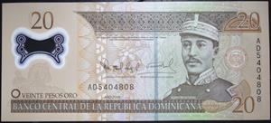Dominican Republic 20 Peso 2009