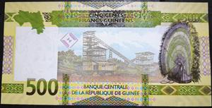 Guinea 500 Francs 2018~2024