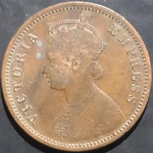 India - British ¼ Anna 1877~1901