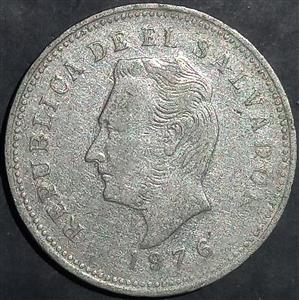 El Salvador 5 Centavos 1976~1984