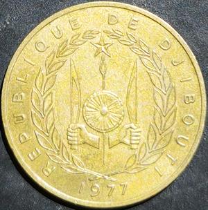 Djibouti 20 Francs 1977~2017