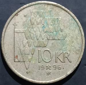 Norway 10 Kroner 1995~2001 JEJ