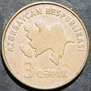 Azerbaijan 3 Qapik 2006