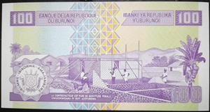 Burundi 100 Francs 2010~2024