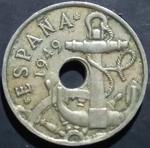 Spain 50 Centimos 1949~1965