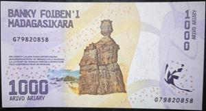 Madagascar 1000 Ariary 2017~2024