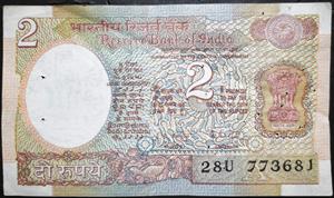 India 2 Rupees 1975~1994