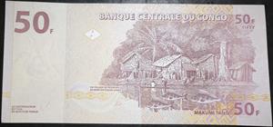 Congo DRC 50 Francs 2007~2022