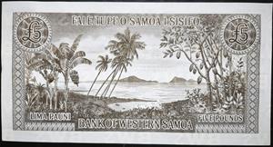 Samoa 5 Pounds 1963~2020