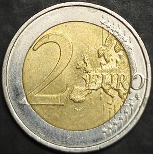Germany 2 Euros 2025 J Saarland, Meandering River