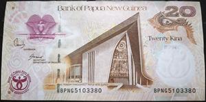 Papua New Guinea 20 Kina 2008
