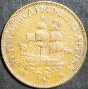 South African Union ½ Penny 1937~1947