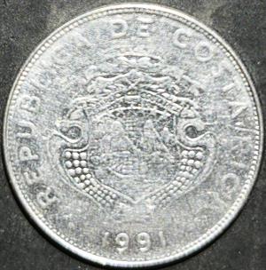 Costa Rica 1 Colon 1982~1991