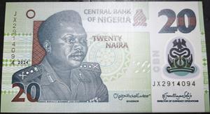 Nigeria 20 Naira 2006~2026