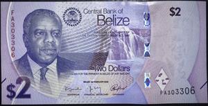 Belize 2 Dollar 2025