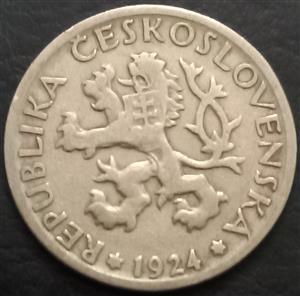 Czechoslovakia 1 Krona 1922~1938