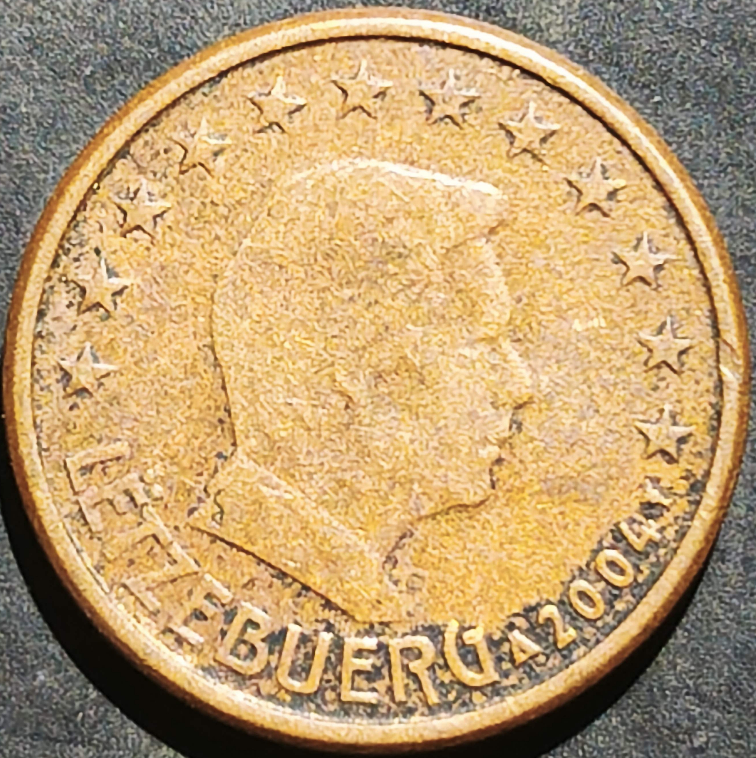 Luxembourg 1 Euro Cent 2003~2004