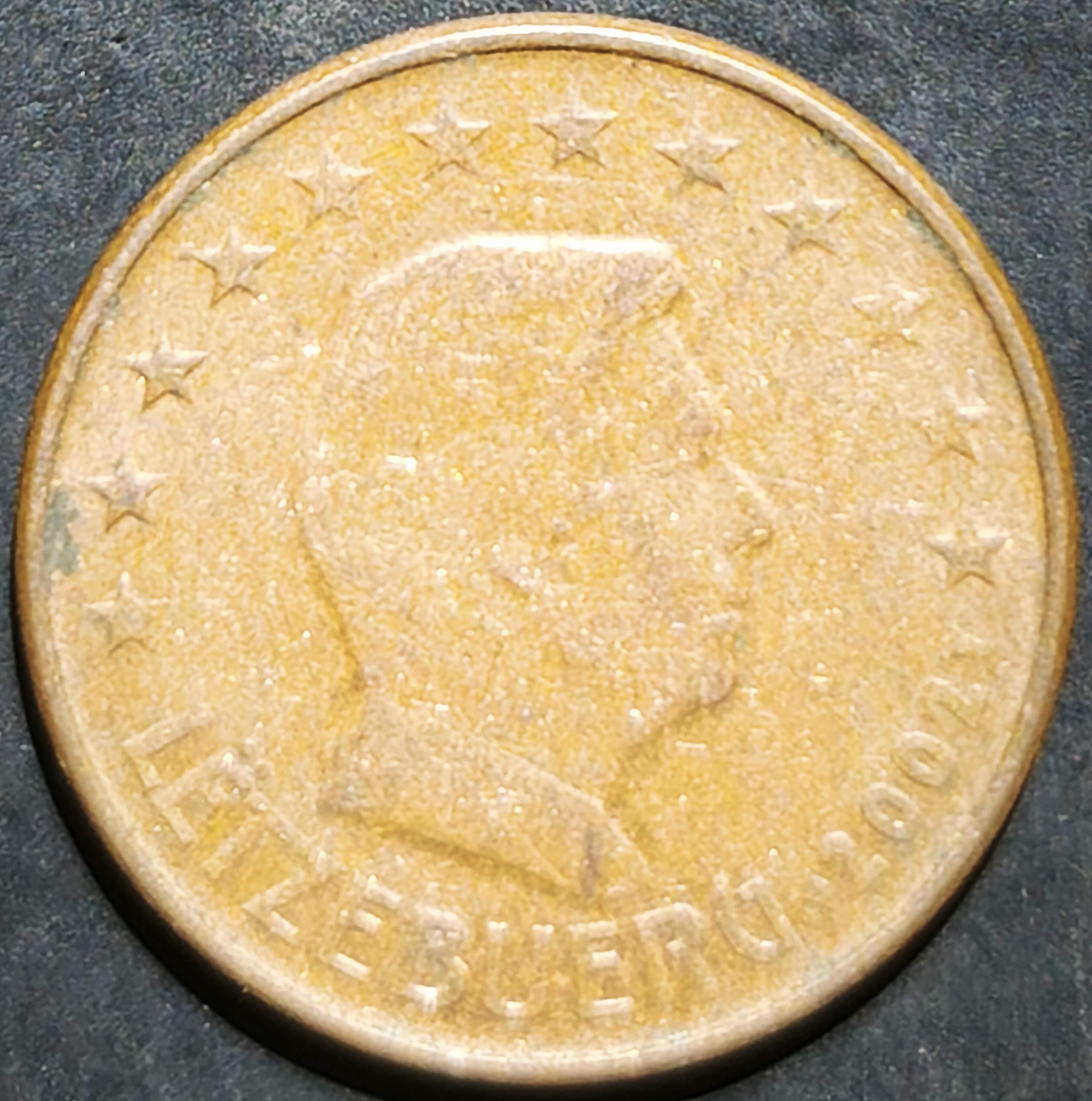 Luxembourg 5 Euro Cents 2002