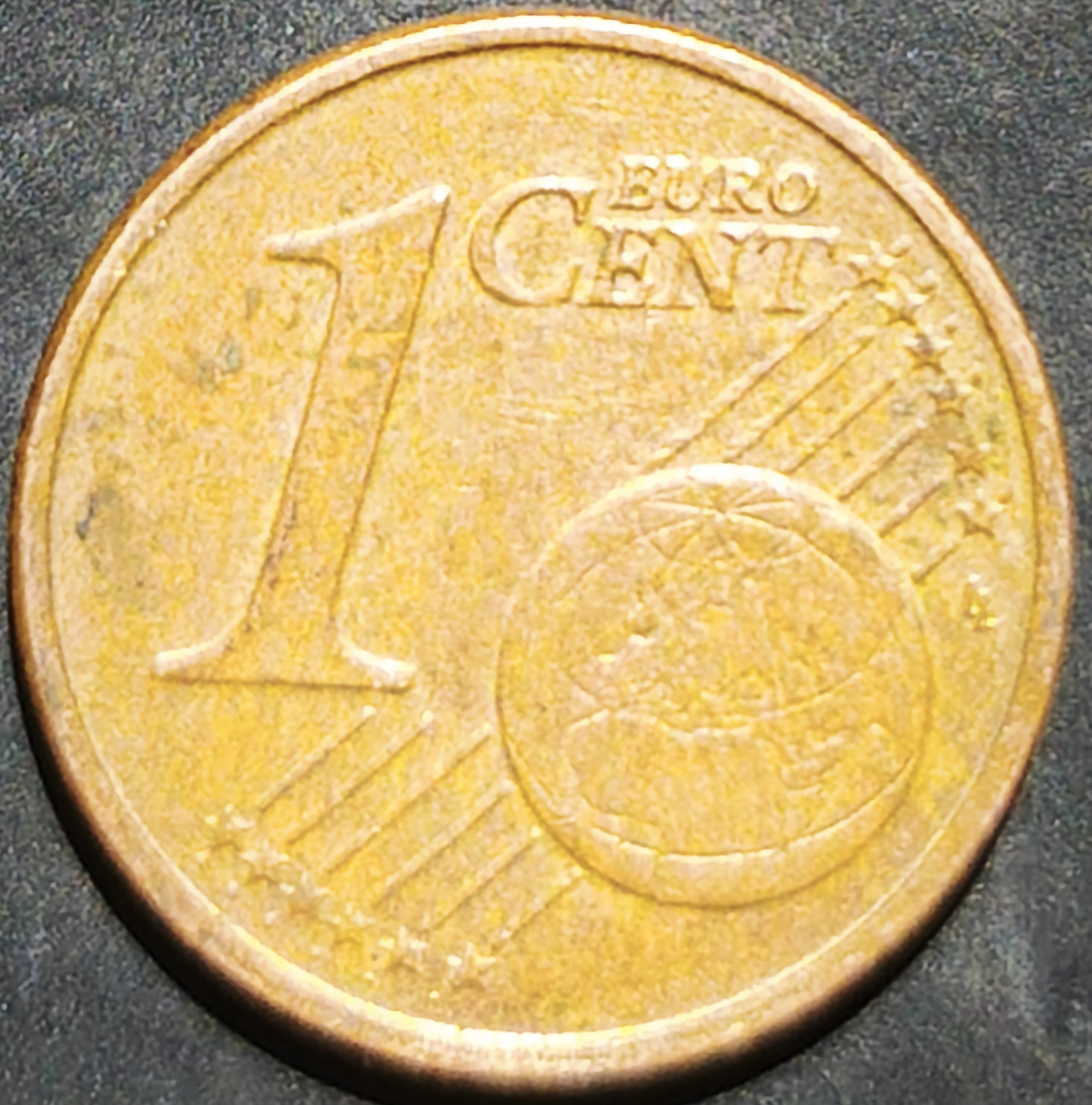 Belgium 1 Euro Cent 2010~2012
